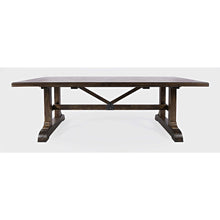 Bakersfield Mission Style  110'' Dining Table with Extension