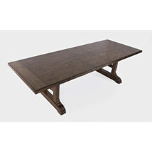 Bakersfield Mission Style  110'' Dining Table with Extension