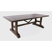 Bakersfield Mission Style  110'' Dining Table with Extension