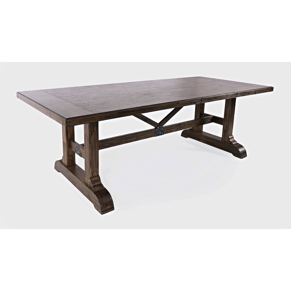 Bakersfield Mission Style  110'' Dining Table with Extension