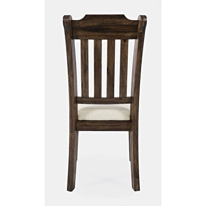 Bakersfield Mission Style  Slatback Solid Acacia Dining Chair (Set of 2)