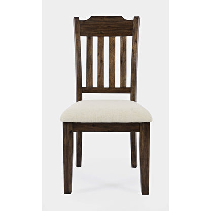 Bakersfield Mission Style  Slatback Solid Acacia Dining Chair (Set of 2)