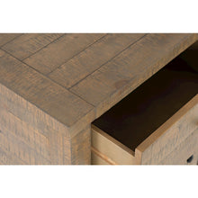 Carlyle Crossing Modern Rustic Buffet Server Storage Cabinet with Three Doors