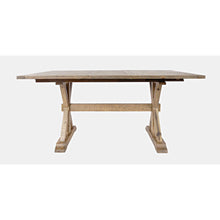 Modern Rustic Solid Wood Counter Height 78" Extension Dining Table