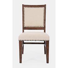 Fairview Transitional Solid Wood Upholstered Side Chair (Set of 2)