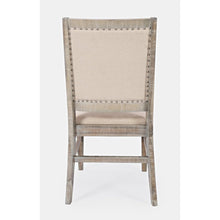 Fairview Transitional Solid Wood Upholstered Side Chair (Set of 2)