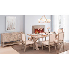 Fairview Transitional 52" Backless Upholstered Dining Bench