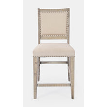 Fairview Transitional Upholstered Counter Stool (Set of 2)