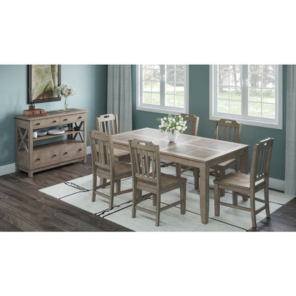 Prescott Park Modern Contemporary Four Drawer Server