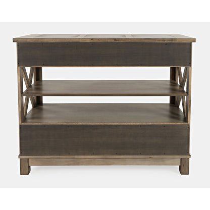 Prescott Park Modern Contemporary Four Drawer Server
