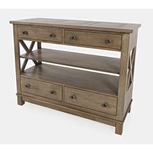 Prescott Park Modern Contemporary Four Drawer Server