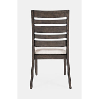 Lincoln Square Contemporary Upholstered Ladderback Chair (Set of 2)