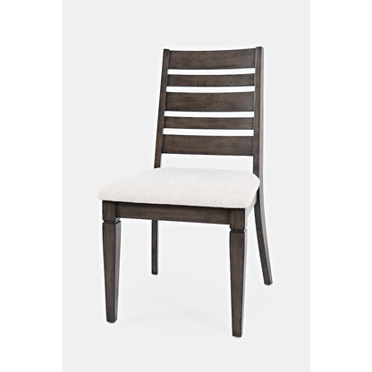Lincoln Square Contemporary Upholstered Ladderback Chair (Set of 2)