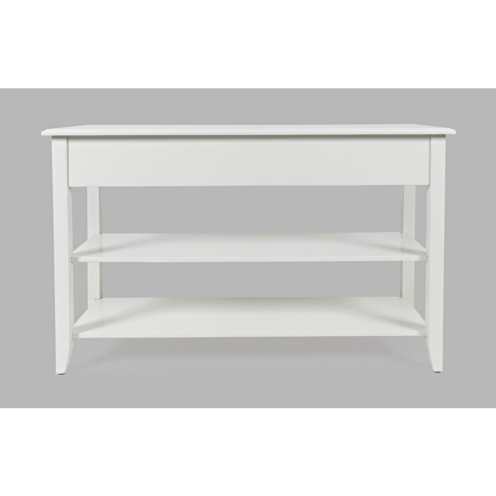 North Fork Acacia 2 Drawer Sofa Table