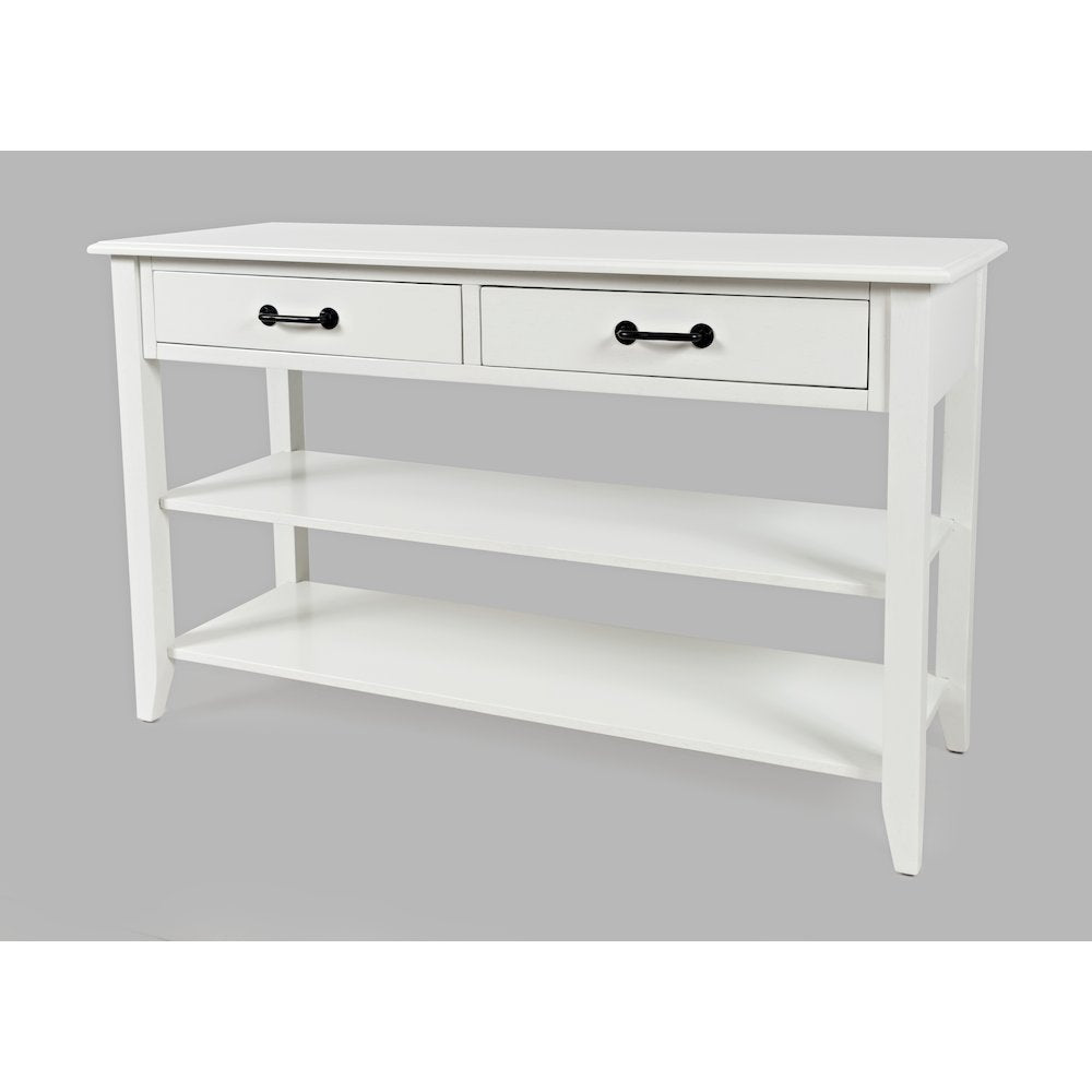 North Fork Acacia 2 Drawer Sofa Table