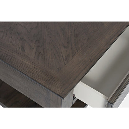 Modern Espresso Four Drawer 44" Coffee Table