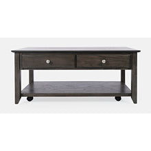Modern Espresso Four Drawer 44" Coffee Table