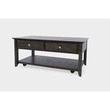 Modern Espresso Four Drawer 44" Coffee Table