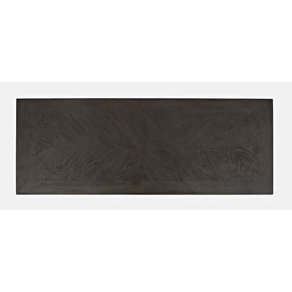 Modern Espresso Traditional 48" Sofa Console Table with Two Drawers
