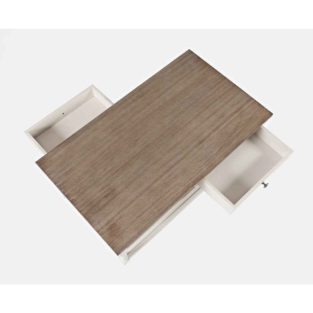 Grafton Farms Country Farmhouse 2 Drawer Coffee Table