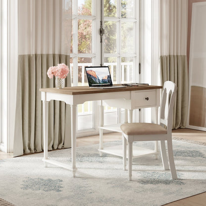 Grafton Farms Upholstered Farmhouse Desk Chair