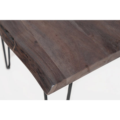 Nature's Edge 24'' Solid Acacia Square End Table