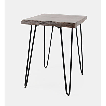 Nature's Edge Solid Acacia Chairside Table