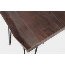 Chair Side Table Nature's Edge Slate Finish