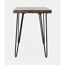 Chair Side Table Nature's Edge Slate Finish