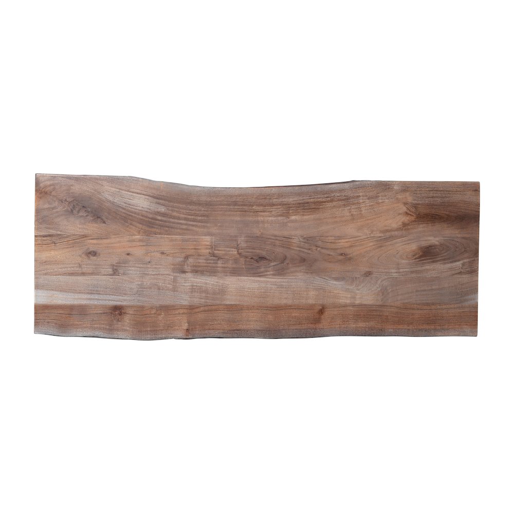 Nature's Edge 48'' Modern Solid Wood Live Edge Bench