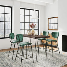 Solid Acacia Five Piece Counter Height Dining Set