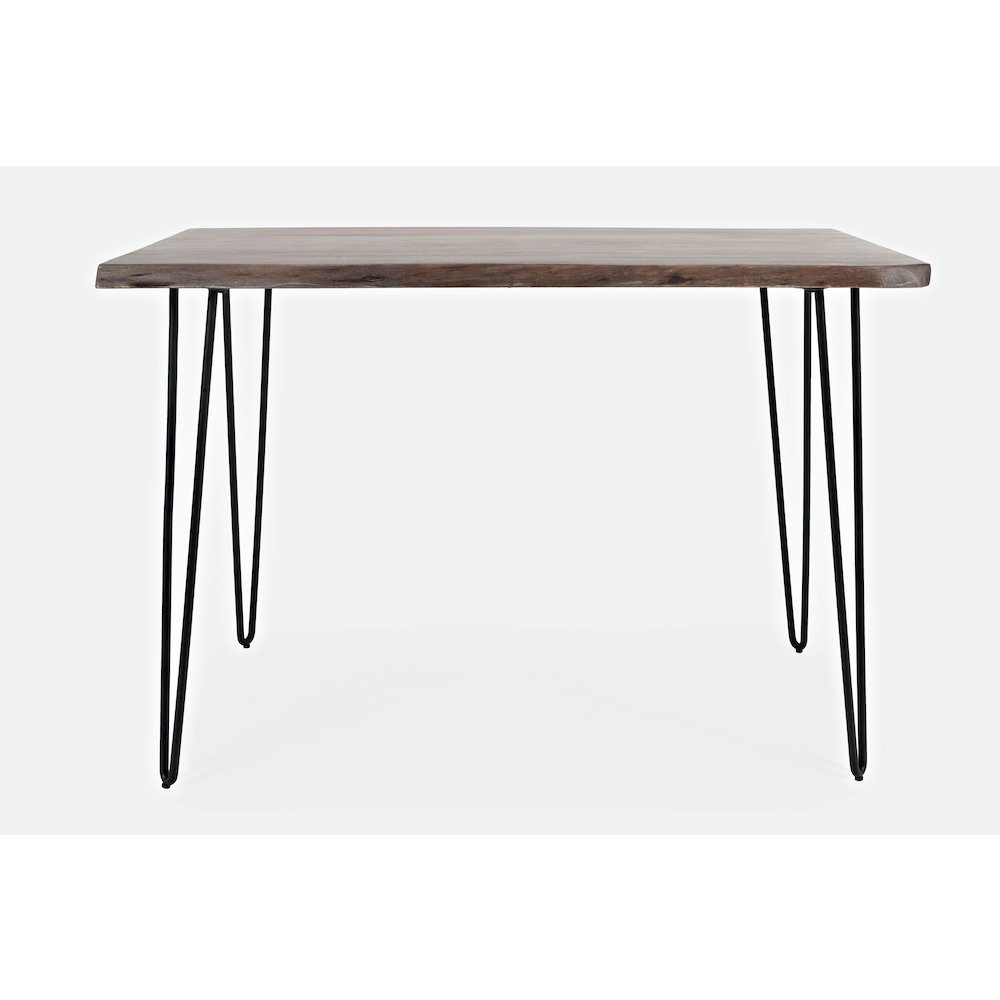 Nature's Edge 52'' Modern Solid Wood Live Edge Counter Height Dining Table