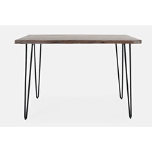 Nature's Edge 52'' Modern Solid Wood Live Edge Counter Height Dining Table
