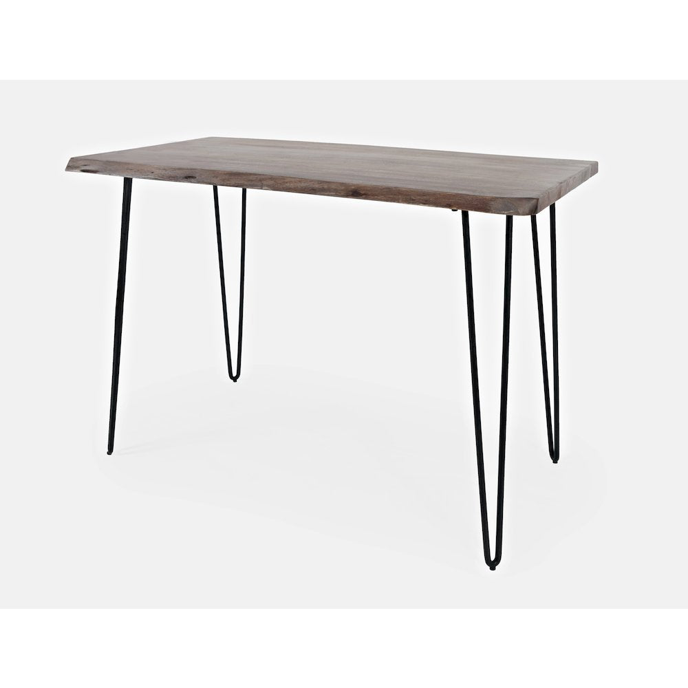 Nature's Edge 52'' Modern Solid Wood Live Edge Counter Height Dining Table