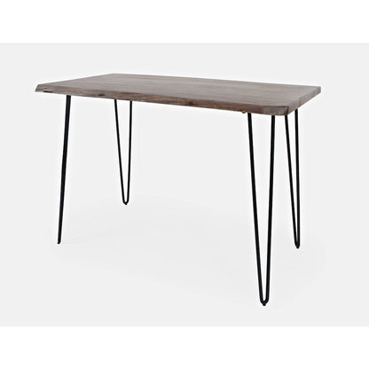 Nature's Edge 52'' Modern Solid Wood Live Edge Counter Height Dining Table