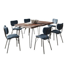 60" Seven Piece Modern Dining Set
