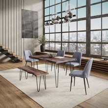 Nature's Edge 60" Solid Wood Modern Live Edge Dining Table