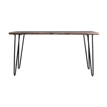 Nature's Edge 60" Solid Wood Modern Live Edge Dining Table