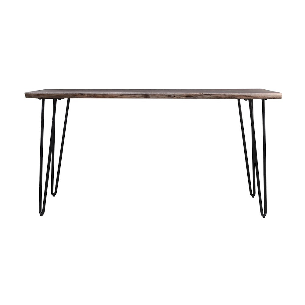 Nature's Edge 60" Solid Wood Modern Live Edge Dining Table