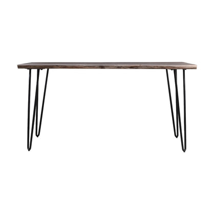 Nature's Edge 60" Solid Wood Modern Live Edge Dining Table