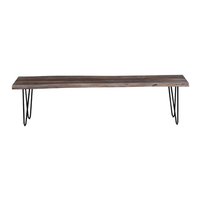 Nature's Edge 70" Solid Acacia Bench