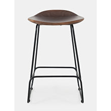 Nature's Edge Solid Acacia Counter Height Backless Stool (Set of 2)