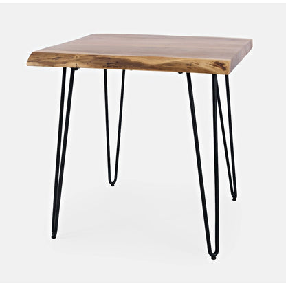 Nature's Edge 24'' Solid Acacia Square End Table