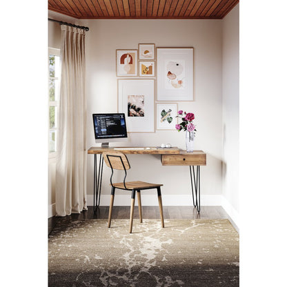 Nature's Edge Solid Acacia Desk with Drawer