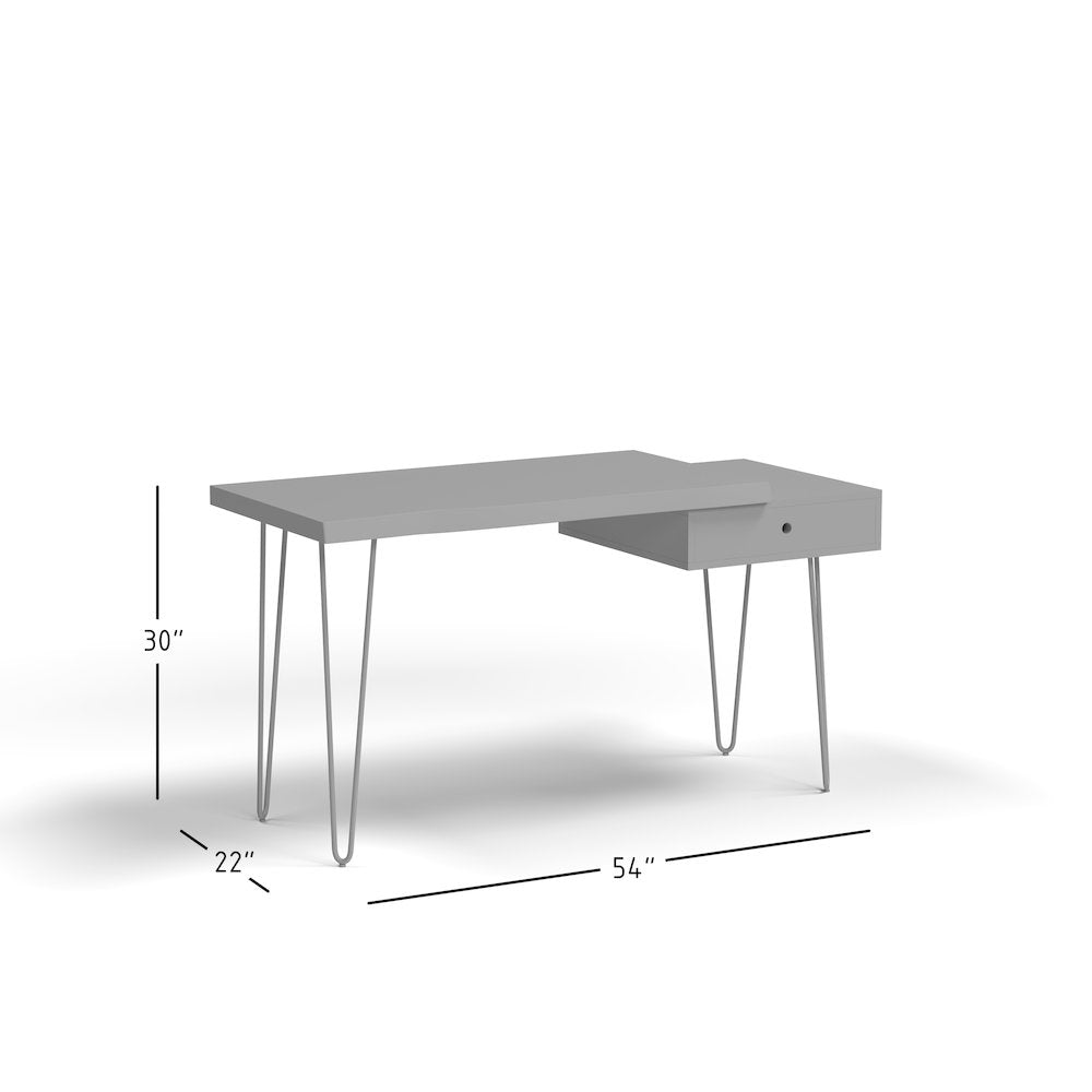 Nature's Edge Solid Acacia Desk with Drawer