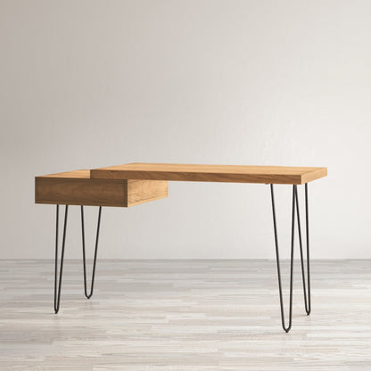 Nature's Edge Solid Acacia Desk with Drawer