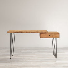 Nature's Edge Solid Acacia Desk with Drawer