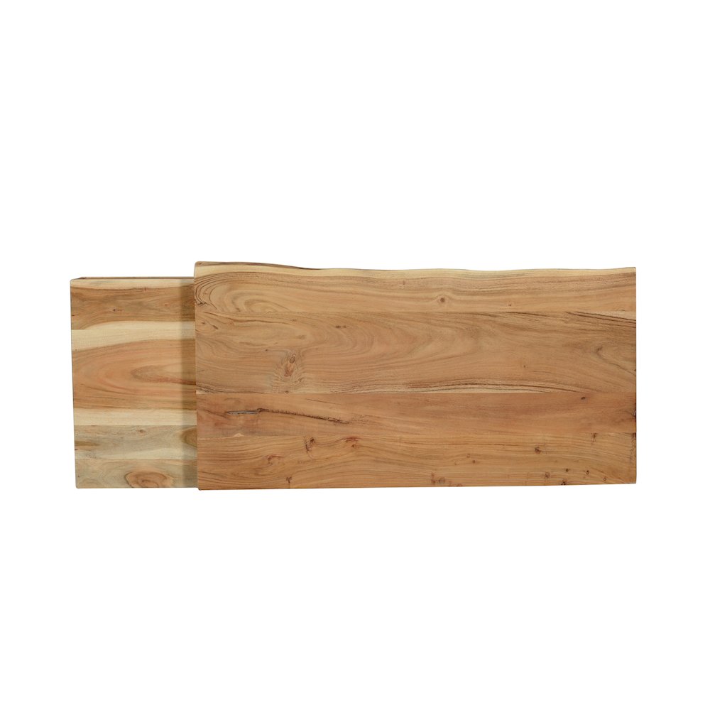 Nature's Edge Solid Acacia Desk with Drawer