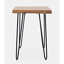 Nature's Edge Solid Acacia Chairside Table