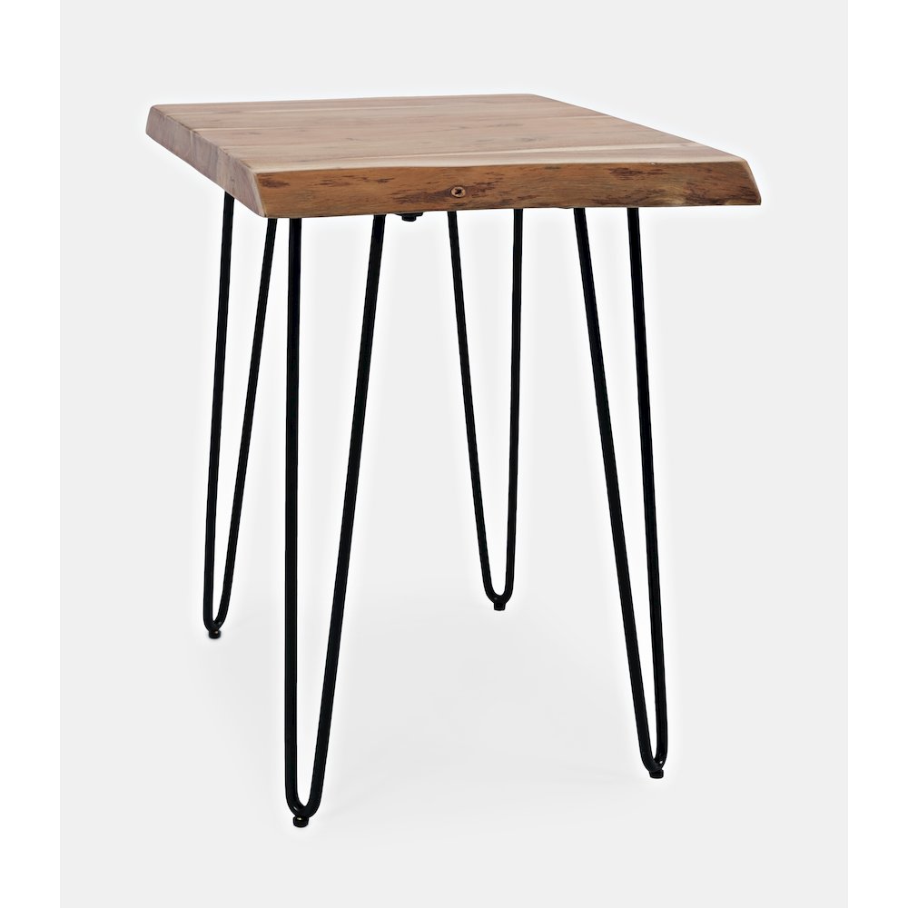 Nature's Edge Solid Acacia Chairside Table